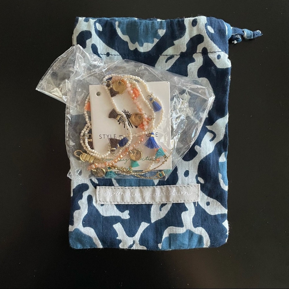 Noonday Felicity bracelets, set of 5 BNWT